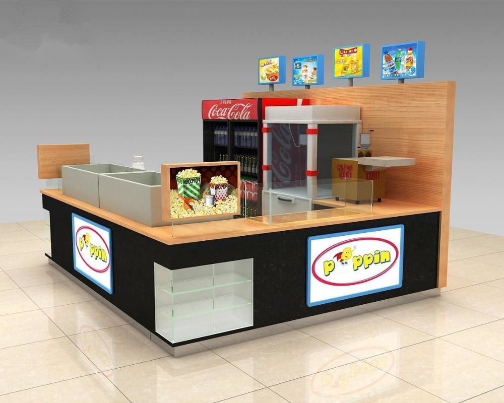 mall popcorn kiosk
