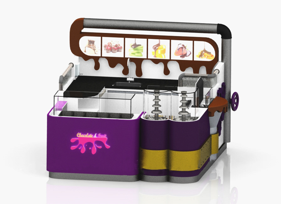 chocolate kiosk design