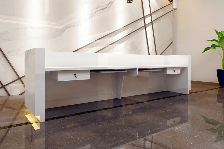 ant display reception desk