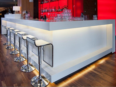 corian bar counter