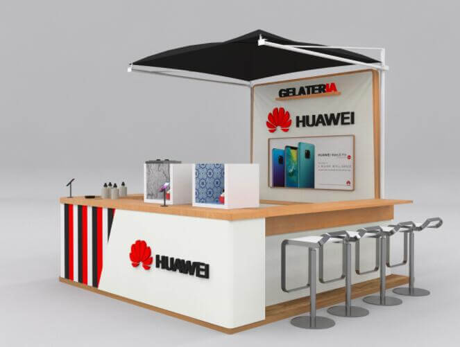 phone accessories booth