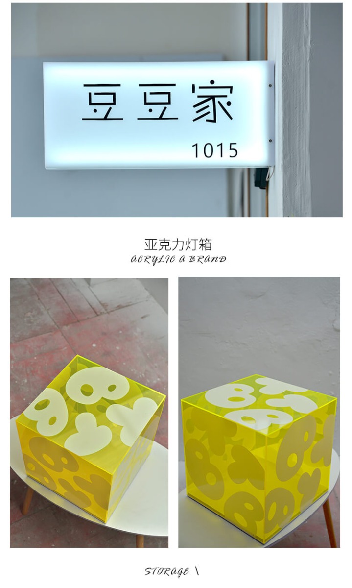 Acrylic LED light box