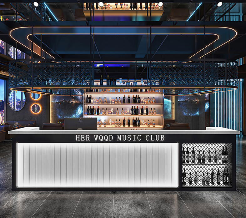 restaurant reception counter 