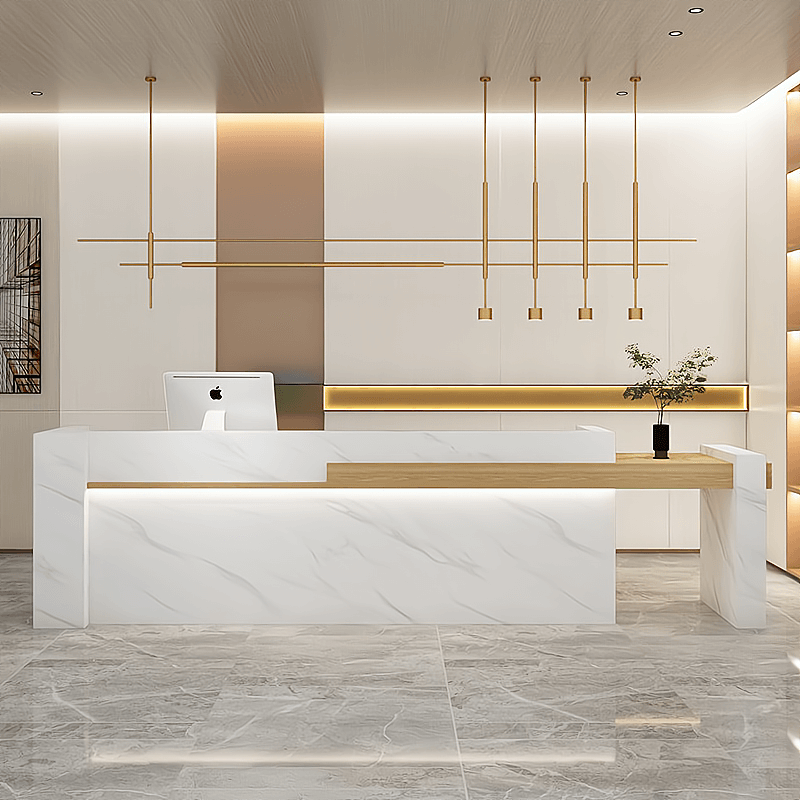reception desk design 