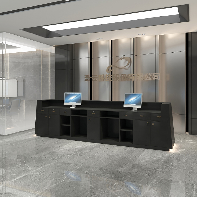 hotel reception desk