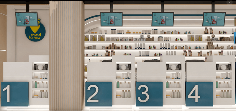 information desk
