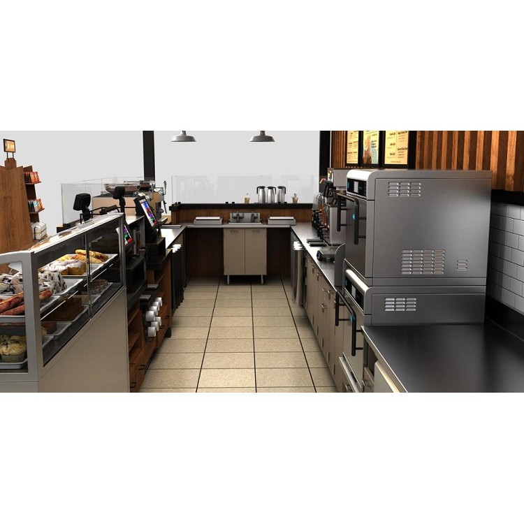bubble tea kiosk interior design