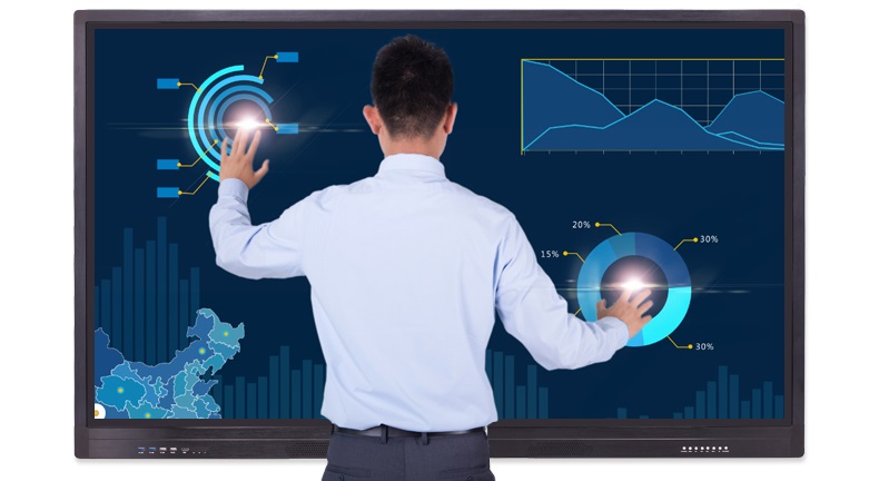 Advertising screen