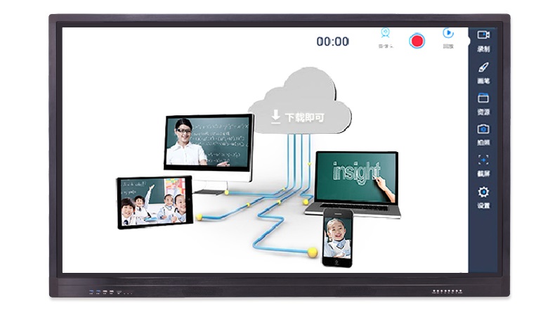 Advertising screen