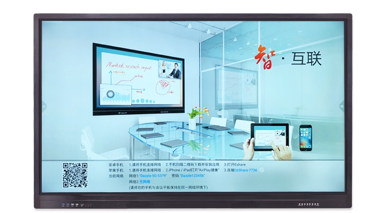 Advertising screen
