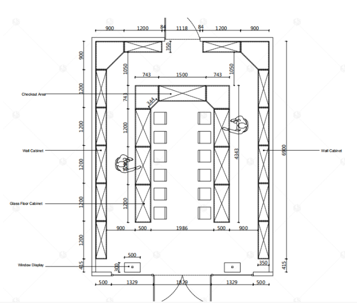 jewelry layout