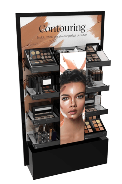 makeup display cabient