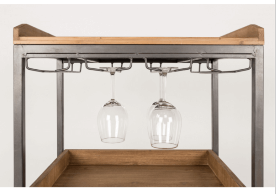 wine display counter