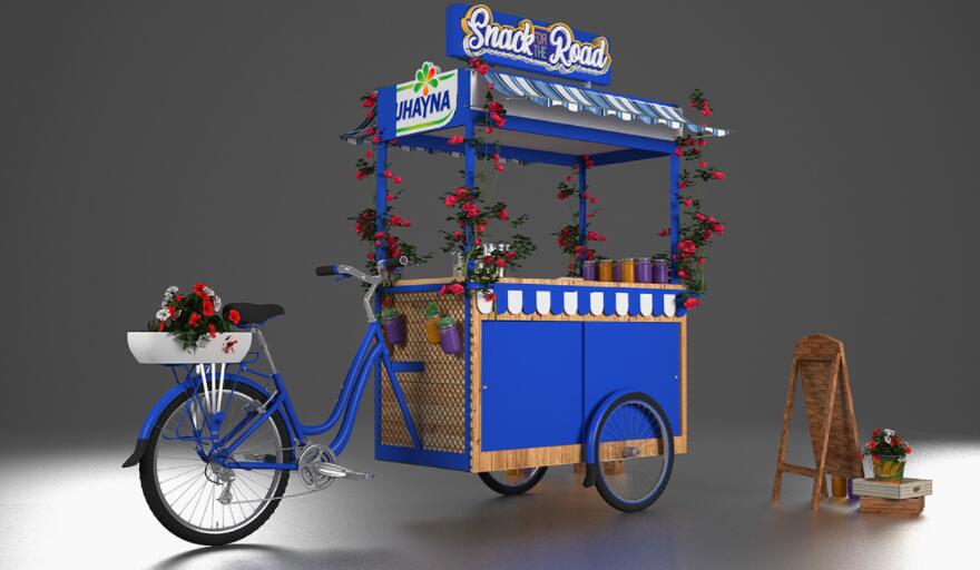 snack food bike 