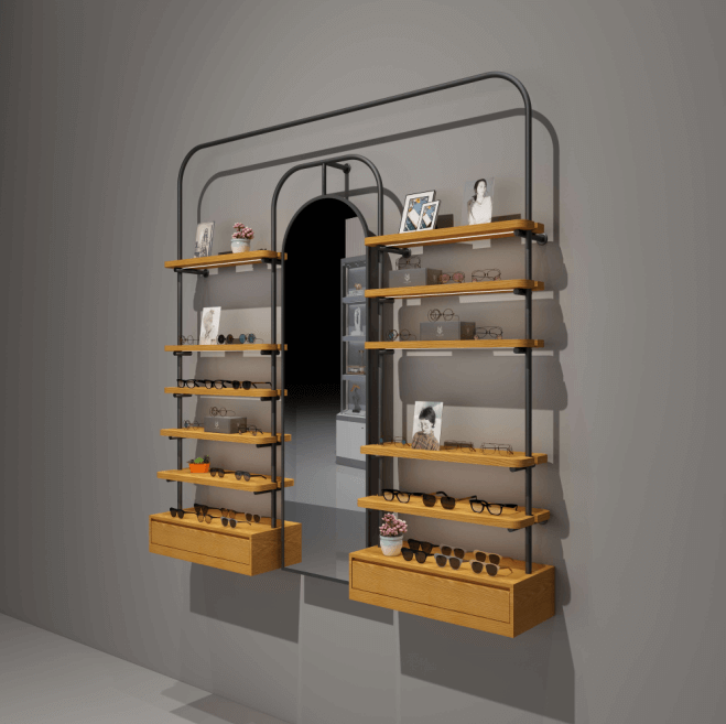 sunglasses display cabinet