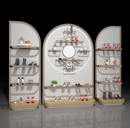 shoe display cabinet