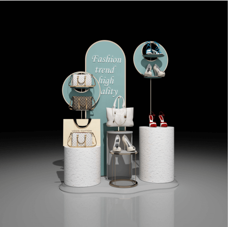 bags display counter 