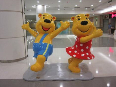 fiberglass cartoon statues