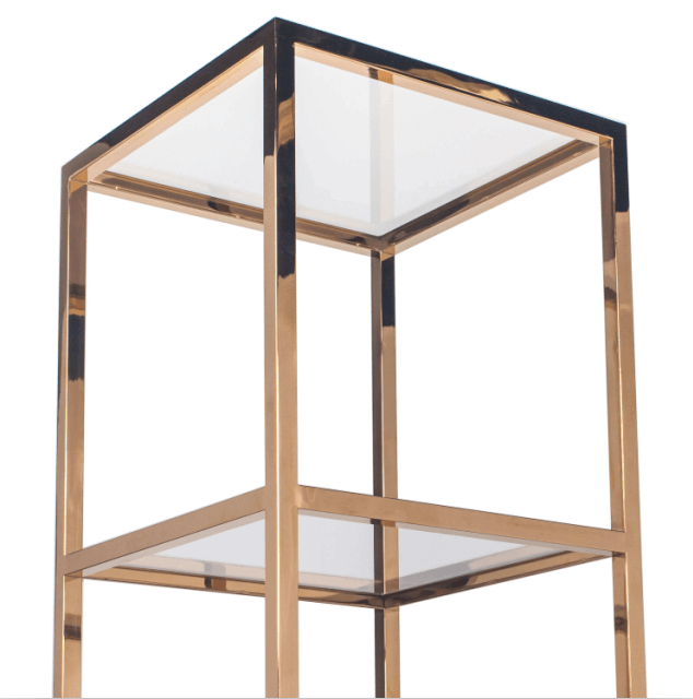 New glass floor stand