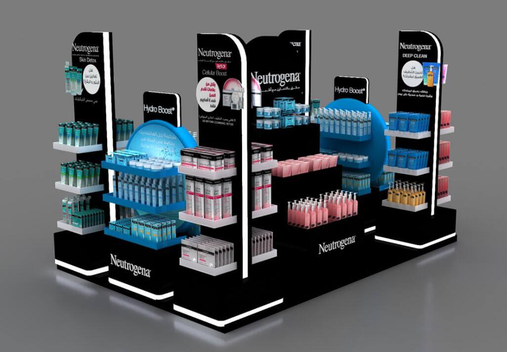 cosmetic display cabinet 