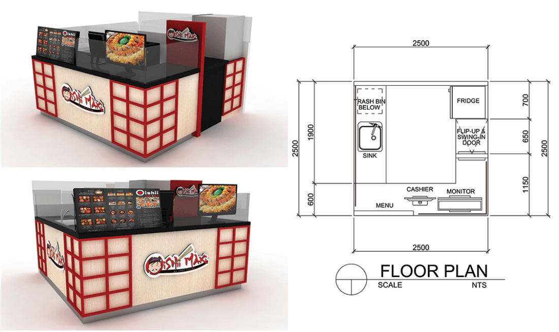 fast food kiosk