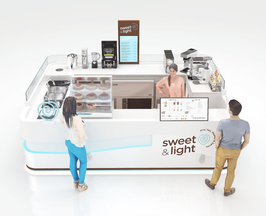 fast food kiosk