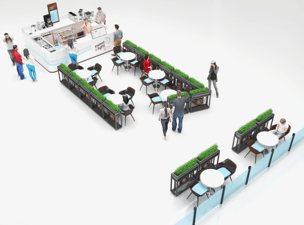 fast food kiosk