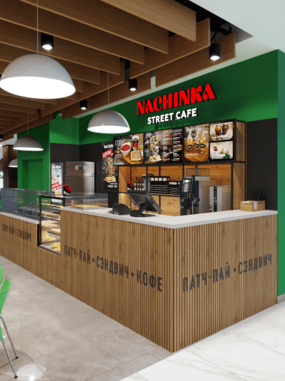 cafe counter