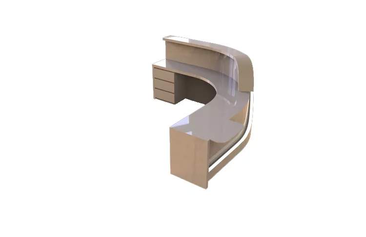 Standing Reception Desk 