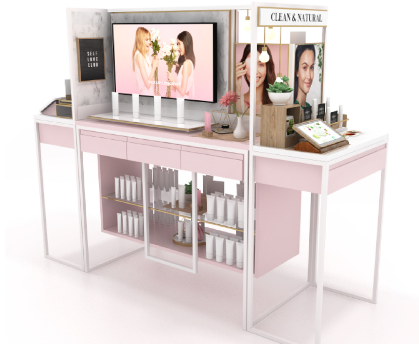 Makeup Display Table