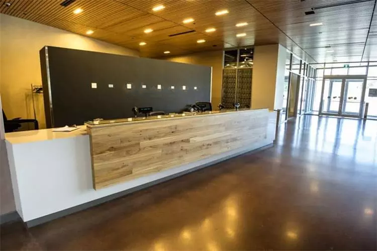 Large Straight Reception Counter 