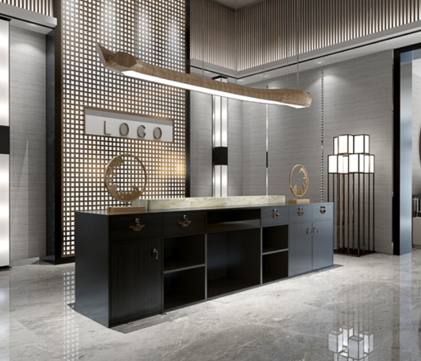 Modern Front Counter Bar