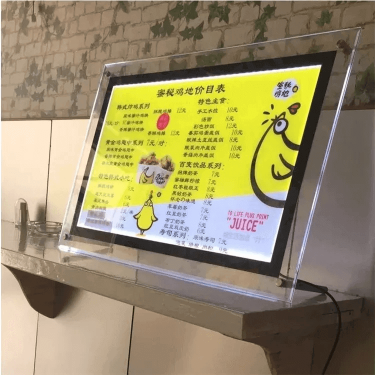 LED slim sign