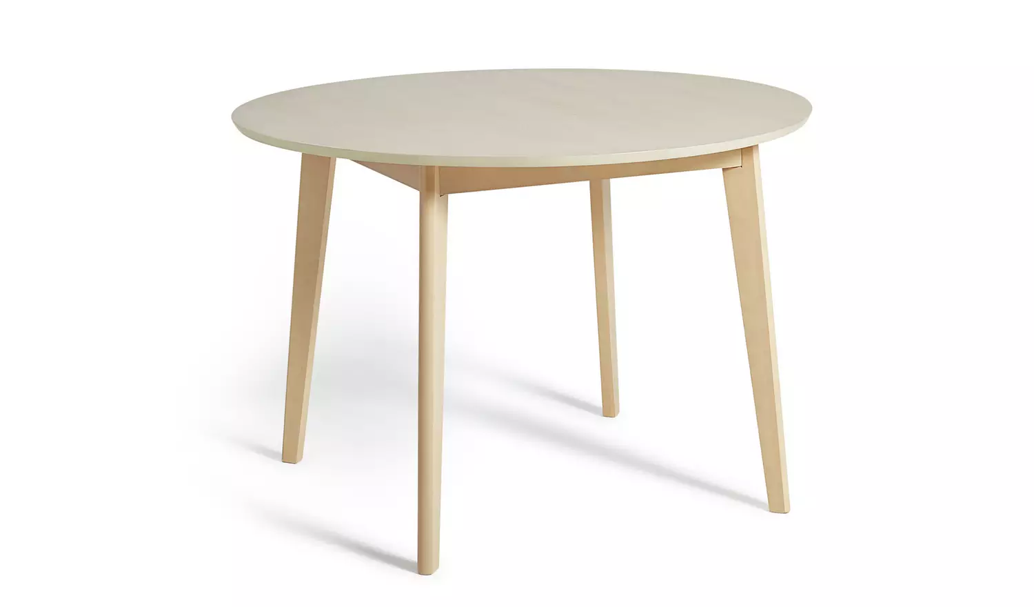 solid wood round table