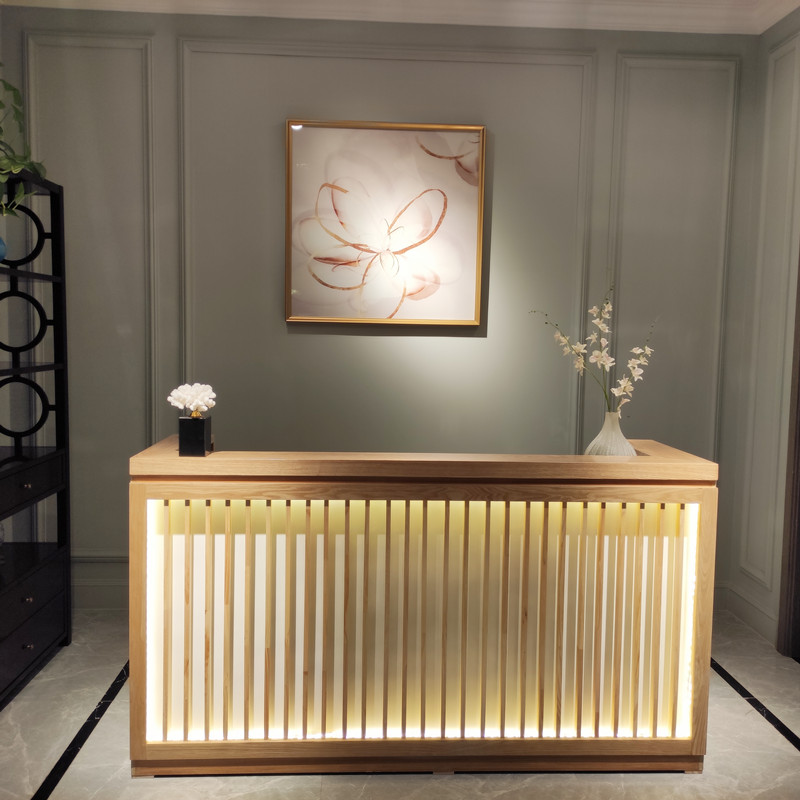 salon reception desk 