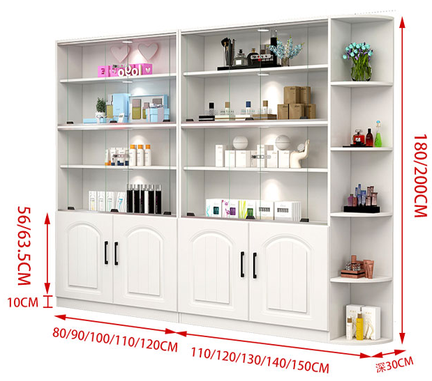cosmetic display cabinet