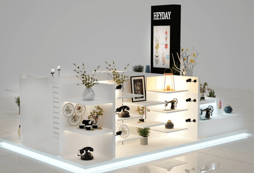 flower kiosk design 