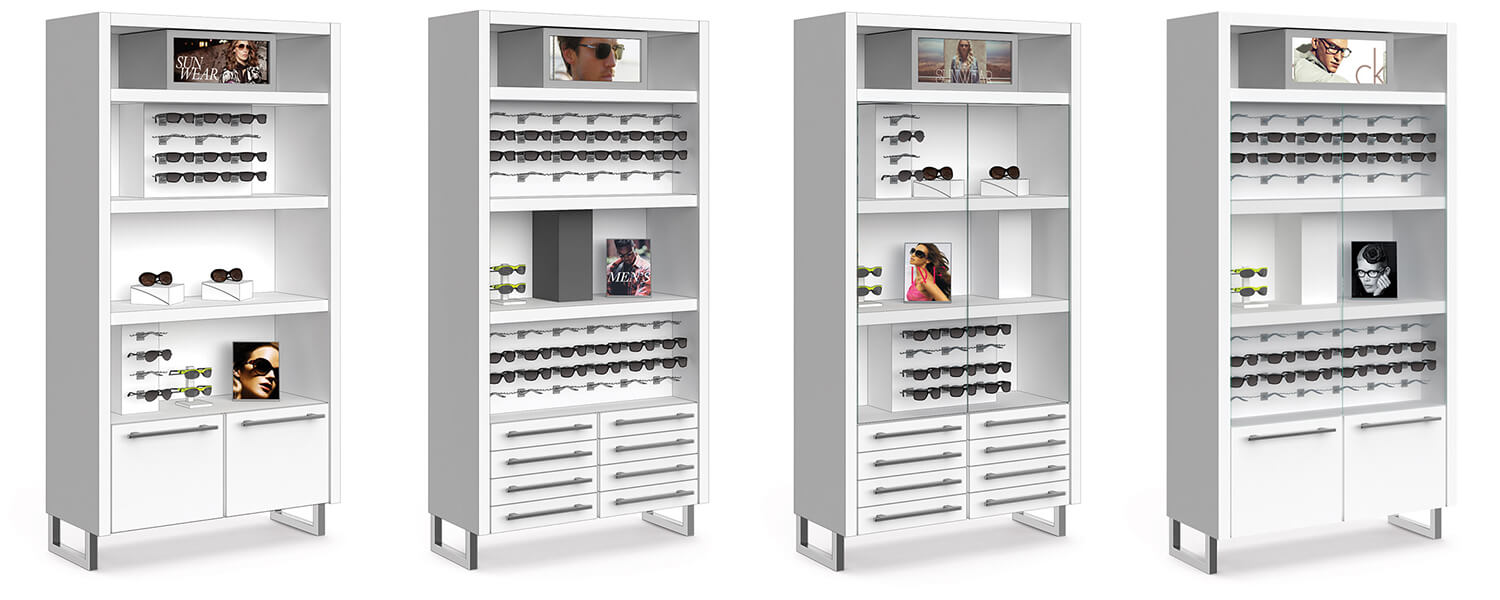 optical display stand