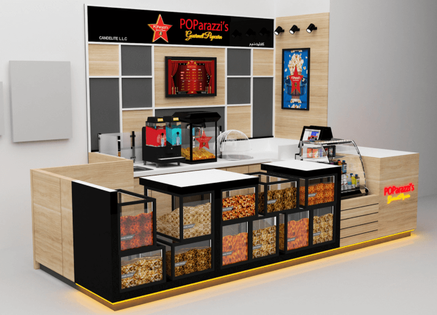 mall food booth 