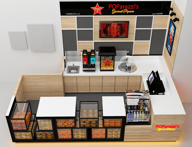 popcorn kiosk design 