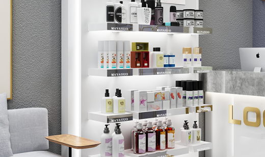 rack of cosmetic cabinet