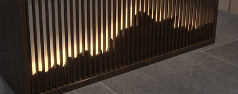 reception desk detail imagine