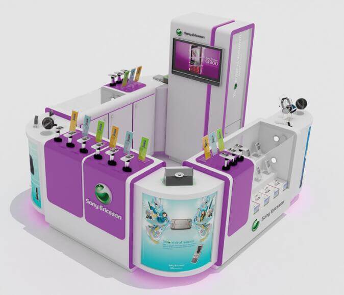 phone display booth 