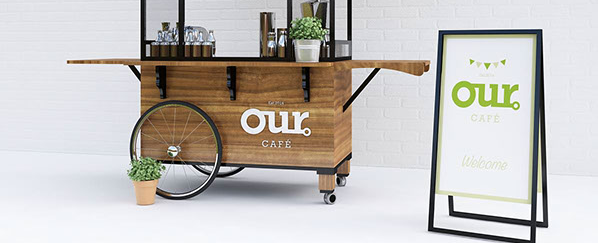 coffee cart