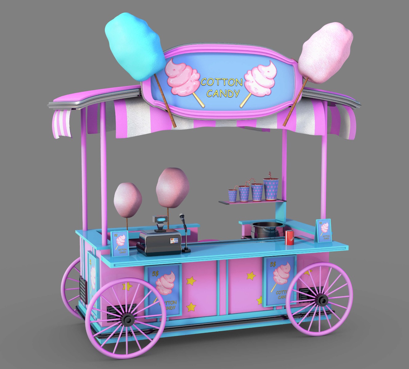 candy cart design 