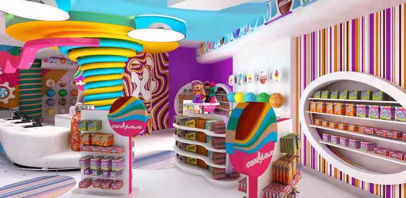 sweet candy shop design