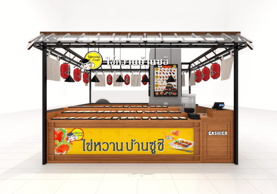 mall food booth 