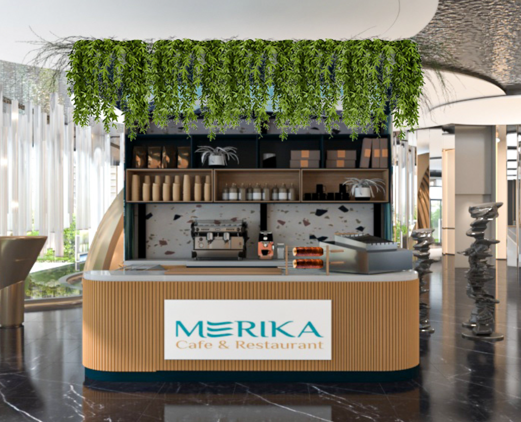 cafe bar kiosk 