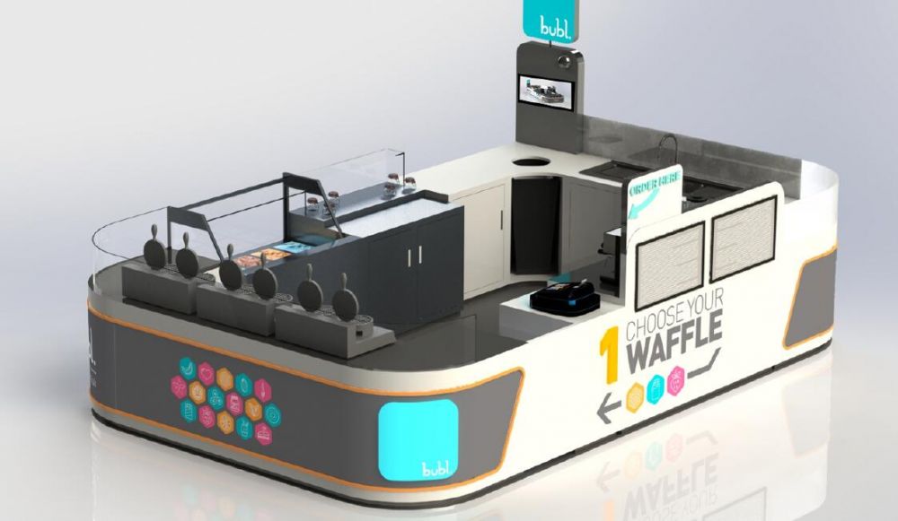 Waffle kiosk 