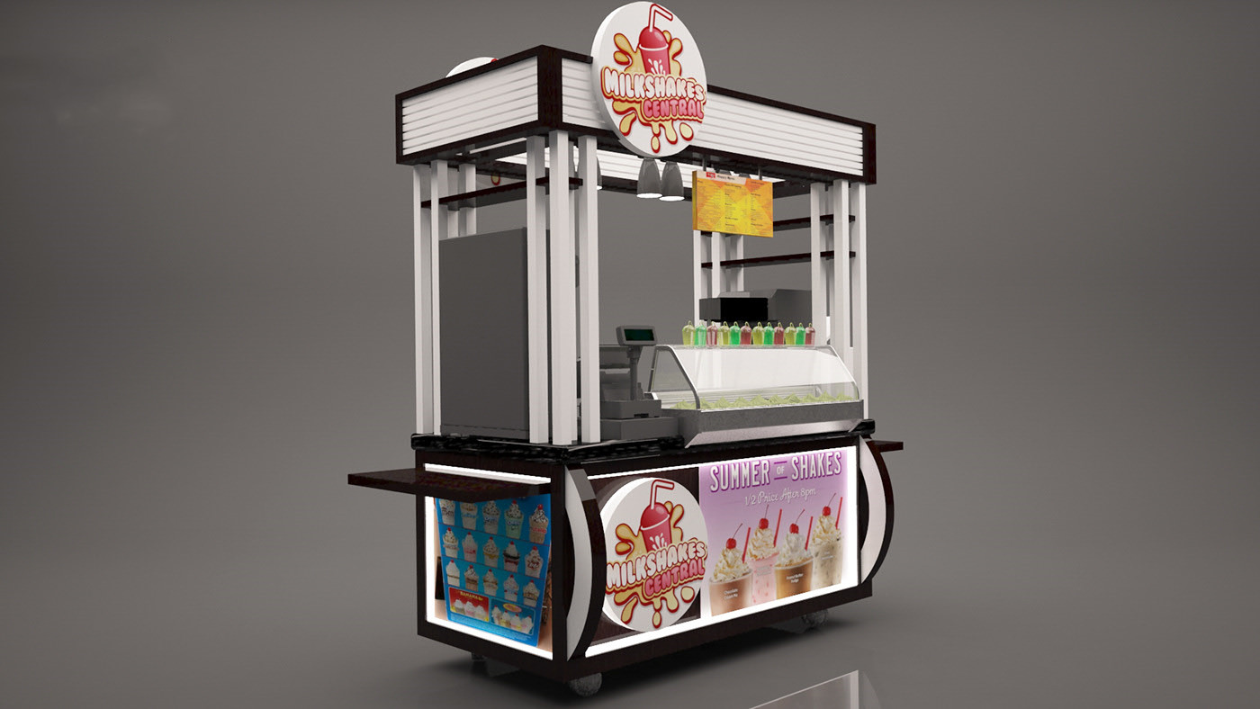 Milkshake Food Cart